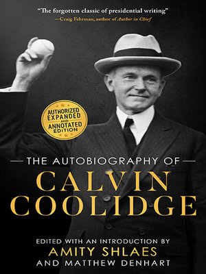 cover image of The Autobiography of Calvin Coolidge